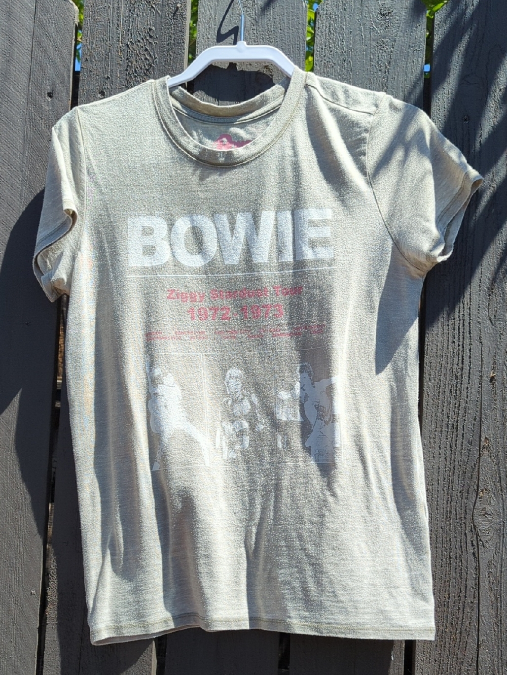 David Bowie Ziggy Stardust Shortsleeve Tee, S
